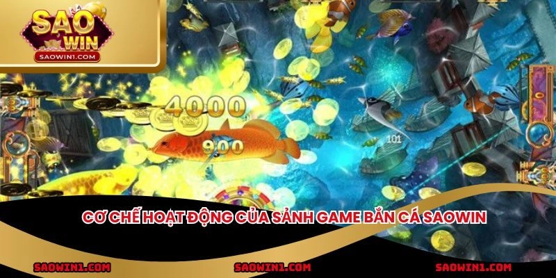 Cơ chế hoạt động của sảnh game bắn cá Saowin
