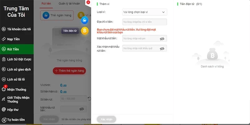Hướng dẫn rút tiền qq88 chi tiết